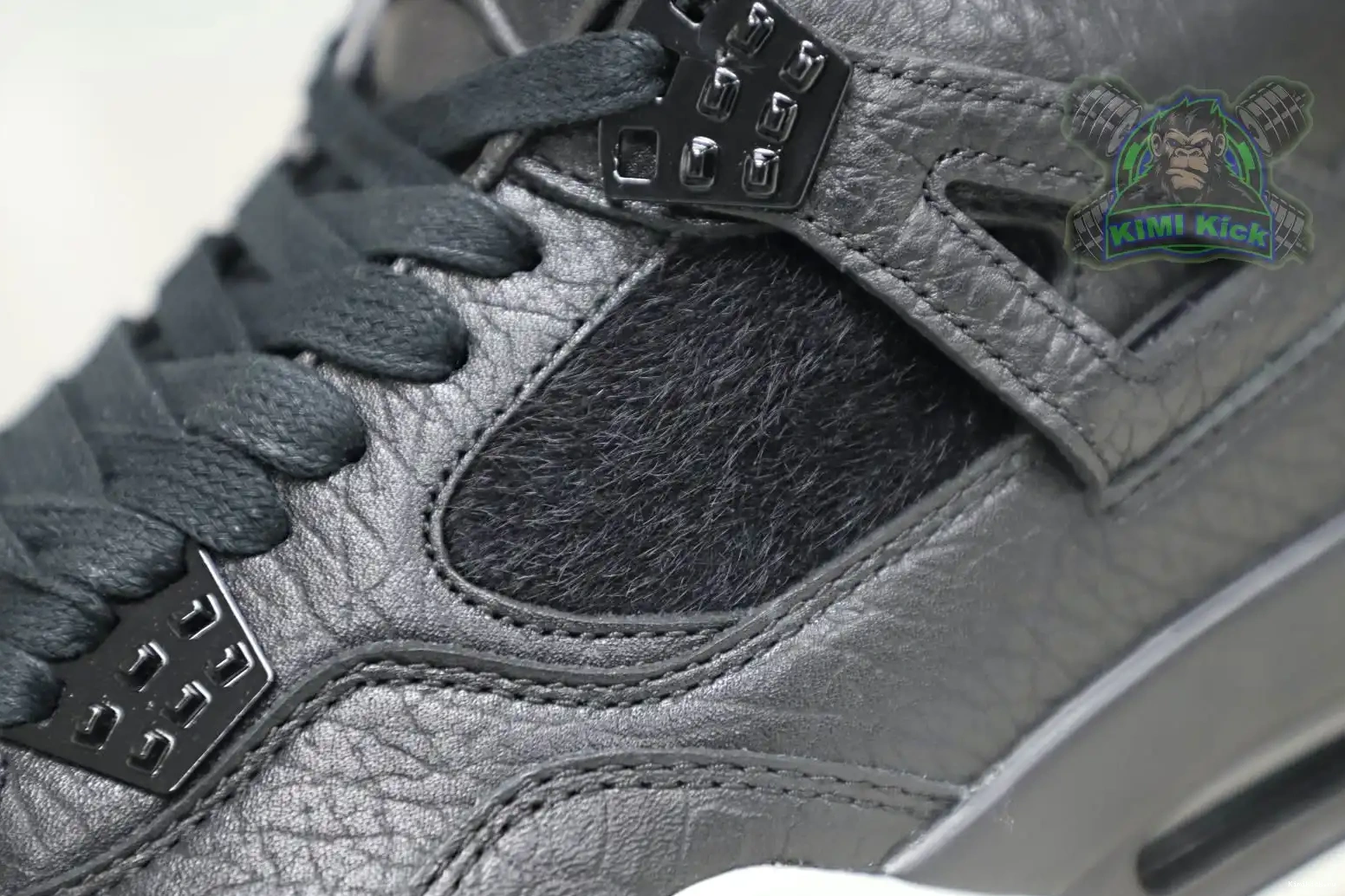 4 ponyhair black Jordan Jordan Air Kimikick retro 0528